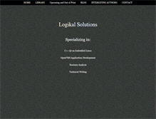 Tablet Screenshot of logikalsolutions.com